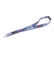 Old Bay Crab and Anchor Keyring and ID Lanyard NEW Fast Free Ship