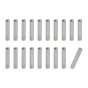 4x10mm Dowel Pins, 20pcs Round Head Flat Chamfered End Dowel Pin