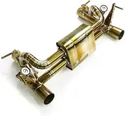 liwei store Titanium Car Exhaust With Valved Catback Exhaust Compatible With Ferrari 488 3.9 2016-2018 Models Modified Exhaust Systems