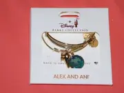 Authentic Disney Parks Alex and Ani Aladdin Genie and Lamp Gold Bracelet Set New