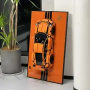 LEGO Porsche 911 GT3 RS Wall Mount Display Frame & Storage 42056 FREE FAST SHIP