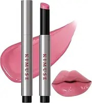 [KIMUSE] Lip Plumper, Hydrating Click Tinted Solid Lipstick for Plumps & Moisturizes, Long-wearing All-in-one Lip Plumping, Gloss, Balm