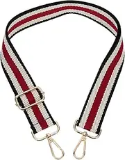 Ipetboom Adjustable Wide Purse Strap for Bags Replacement Bag Strap with Buckles Comfortable and Design for Handbags Tote Bags and More