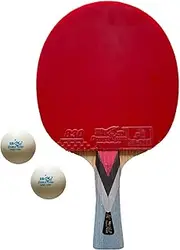 Double Fish Red 4A+c Table Tennis Bat