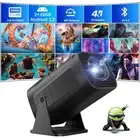 Android 12 Projector 5G 4K Smart LED WiFi Bluetooth HDMI USB Office Home Theater