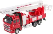 Pull Back Fire Truck Inertia Fire Truck Pull Back Car Fire Truck Toy Fire Truck Fire Truck Cognitive Toy Simulated Fire Truck Plastic Fire Fighting Truck Abs Totority