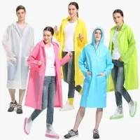 在飛比找樂天市場購物網優惠-雨衣女成人韓國時尚戶外防水長款全身加厚單人背包雨衣兒童雨披