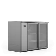Williams Cameo - Two Door Stainless Steel Remote Back Bar Counter Display Refrigerator