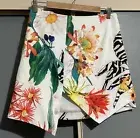 ANGEL BIBA Size 10 Tropical Summer Skirt Fully Lined Waistband & Zip BNWT NEW