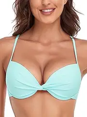RELLECIGA Women's Underwire Bikini Top