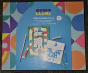 New! - Mondo Llama - Mini Create Case - 58 Pcs - Paints•Pastels•Markers & More