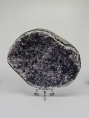 Amethyst Geode Cluster Quartz Crystal Cave - 1870g