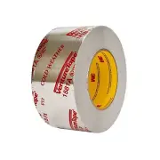 3M Venture Tape High Temperature Aluminum Foil Tape 3243 Silver, 72mm x 45.7M