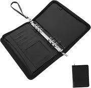 TOGEVAL Document Organizer Binder Zippered Portfolio Business Portfolio Folder Office Accessory