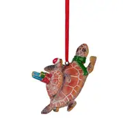 Aussie Christmas Hanging Decoration - Sea Turtle Mum & Baby 7.5cm