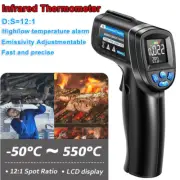 Digital Temperature Gun Pizza BBQ Food Oven Laser Sensor IR Infrared Thermometer
