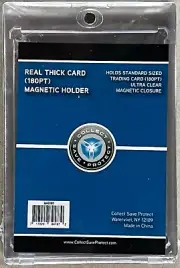 50 COLLECT*SAVE*PROTECT MAGNETIC One-Touch Magnetic 180pt Trading Card Holders