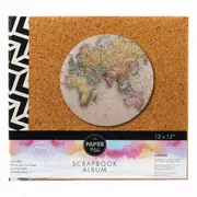 My Memories Scrapbook Album 12 x 12 inch 10 Sheets Cork Journey