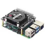 5V GPIO Cooling Fan with LED Light Mini Turbo Fan for Raspberry Pi 4B/3B+/3B T