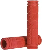 Mountain Cycling Bike Bicycle MTB Handlebar Grips Rubber Anti-slip Handle Grip (Red)