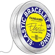 0.8mm Elastic Strings for Bracelets, Crystal Stretch Bead Cord for B-0.8mm