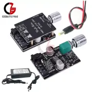 DC5-24V 502L 50WX2 Mini Bluetooth 5.0 Digital Power Amplifier Board Power Supply