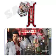 PLS Ryu ga Gotoku Kazuma Kiryu Acrylic Block & Acrylic Keychain Kamurocho 2 Set