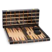 Bey Berk Art Deco Design 21" Backgammon Set
