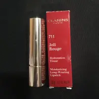 在飛比找Yahoo!奇摩拍賣優惠-CLARINS 克蘭詩 吻我紅唇膏 #711 Joli Ro