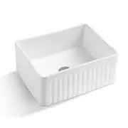 Baiachi Fireclay Farmhouse Kitchen Laundry Sink