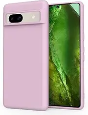 Case for Google Pixel 8a Case 6.1-Inch 2024, Soft Silicone Case Adjustable All-Round Protective Mobile Phone Cover for Goole Pixel 8a Smartphone Women Men (Purple)