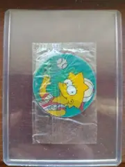 Lisa Simpson #156 Sealed Magic Motion Tazo - Frito Lays 1996 The Simpson