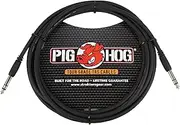 Pig Hog PTRS03 1/4 inch TRS Cable, 3 ft 10 ft