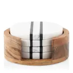 Juliska Stonewood Stripe Coaster Set