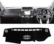 RCHVTBQA Car Dashboard Cover Sun Shade Avoid Light Mat Pad Carpets,for Toyota Land Cruiser Prado J150 LC150 FJ150 2010-2020 2021 2022