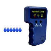 125Khz RFID Card Reader+6 Keyfobs Kit Copier Writer Duplicator Programmer5401
