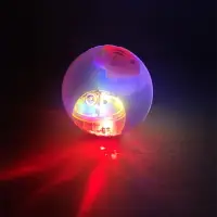 在飛比找樂天市場購物網優惠-兒童蹦蹦球 透明創意發光彈跳球小學生益智戶外玩具小孩生日禮物