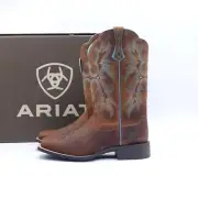 Size 11 Women's Ariat Tombstone Western Boots 10008017 Brown/Sassy Brown