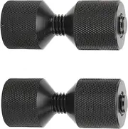 2 Pcs Dual Hole Connection Pin Set, Aluminium 2 Hole Pipe Flange Aligners Connection Alignment Pin Replacement for Car Ship Large Machinery
