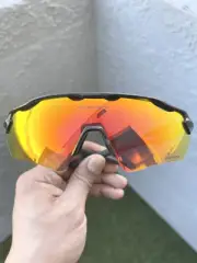 NWT Oakley Radar EV OO9208 5238 Black Red Size 128 Original Case Included