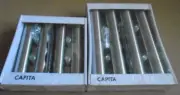 IKEA Capita Stainless Steel Legs (8 1/4" /6 1/4") Set 4 by Mikael Warnhammer NIB