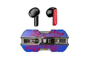 Transformers TWS Wireless Earbud Earphones Bluetooth V5.3 ENC Noise Reduction TF-T01 - Blue
