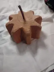 New Mud Pie Wooden Pumpkin
