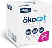 ökocat Super Soft Natural Wood Clumping Cat Litter with Odor Control 14 lbs Large