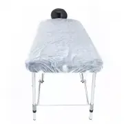 Waterproof Massage Table Cover Disposable Fitted Bed Sheets For Spa Whi