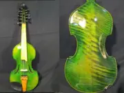 Baroque style SONG Brand master (6×5) string 14" Viola d'Amore,green colour#9429