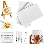 DIYs Magics Foam Texture Painting Kit | DIYs Bubble Texture Painting Art Supplies with 12 Markers,3D Drawing Canvas Sponge for Home Classroom Parties