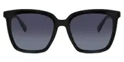 Polaroid PLD 6163/F/S Asian Fit 807/WJ Men's Sunglasses Black Size 64