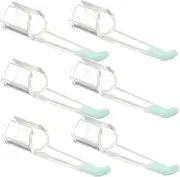 6pcs Pp Ear Wax Tips Mini Ear Spoon Ear Camera