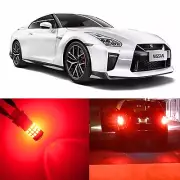 Alla Lighting Rear Turn Signal Light 7440 Red LED Bulb for Nissan GT-R Juke Leaf (for: Nissan)
